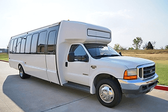 white party bus rental